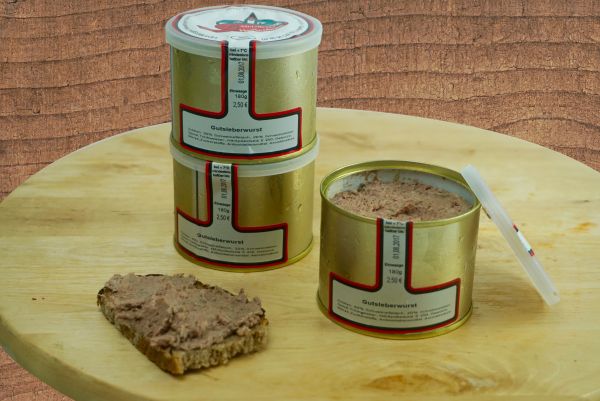 Gutsleberwurst grob (Dose)