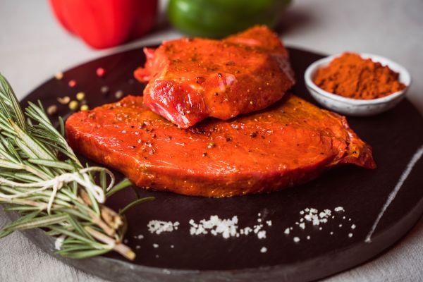 Rinder-Hüftsteak mariniert