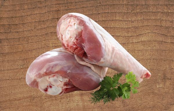 Bauernputen-Keulen aus Freilandhaltung