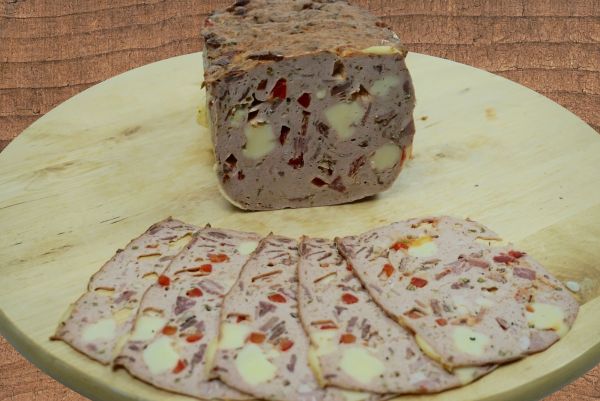 Pizza-Leberkäse
