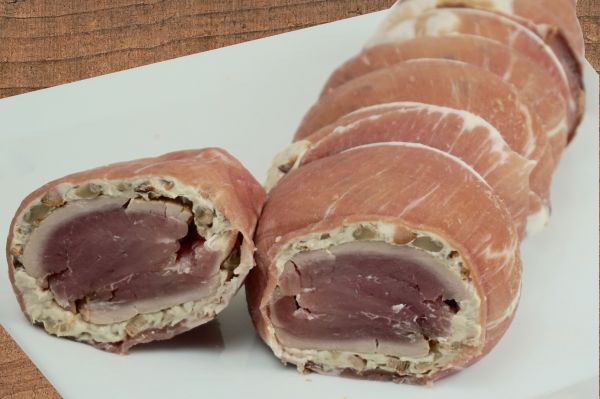 Schweinefilet im Rauchmantel