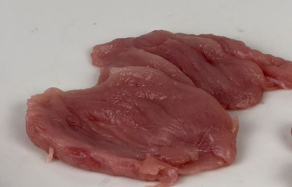 Raclettefleisch Schweinehüfte in Scheiben