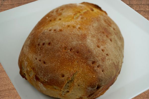 Schinken im Brotteig