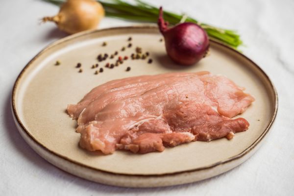 Raclettefleisch Schweinehüfte in Scheiben vom "Wohlfühlschwein"