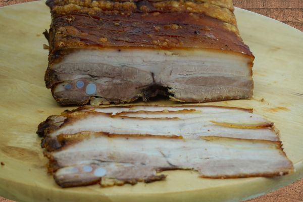 Schweine-Bauch gegrillt