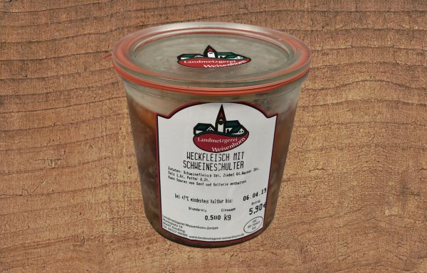 Weckfleisch im Glas