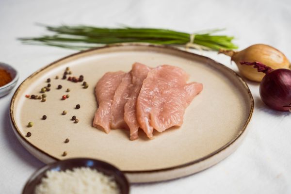 Raclettefleisch Putenbrust in Scheiben