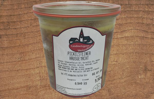 Pickelsteiner hausgemacht