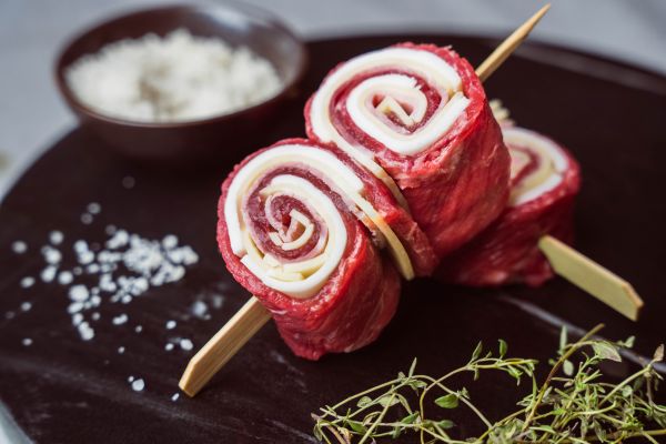 Rindfleischröllchen