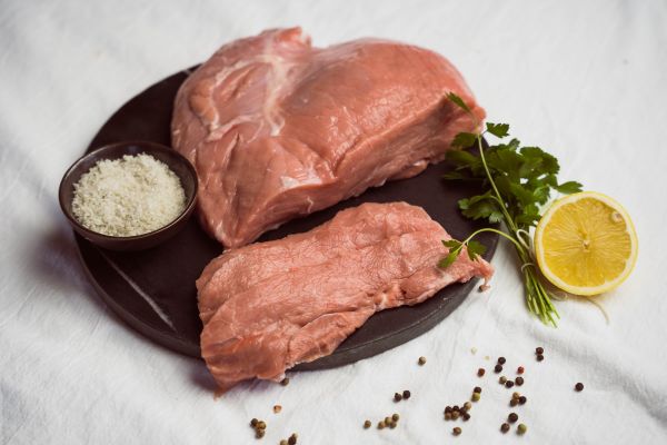 Raclettefleisch Kalbshüfte in Scheiben