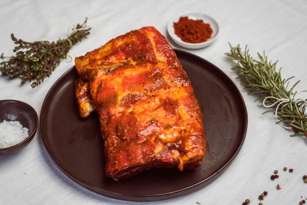 Rinder Spare Ribs mariniert