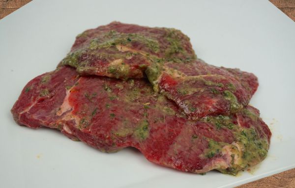 Lammsteak mariniert "Kräuter"